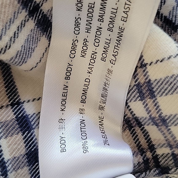 Ariat Western Cowgirl Plaid Button Shirt Thick Soft Flannel Work Top Casual S - Picture 9 of 10